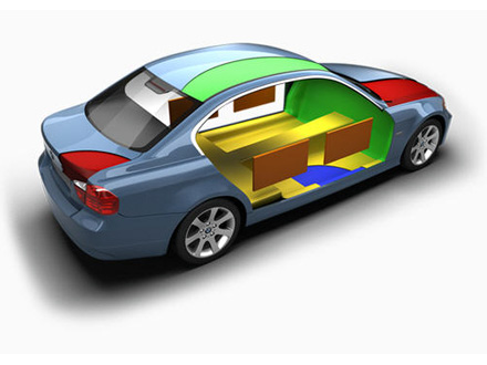Автомобильная шумоизоляция STP (СТП), звуко-теплоизоляционные материалы